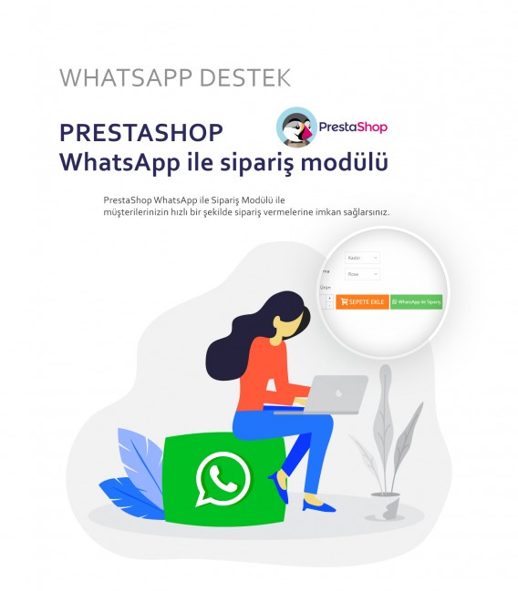 Prestashop WhatsApp Sipariş Modülü