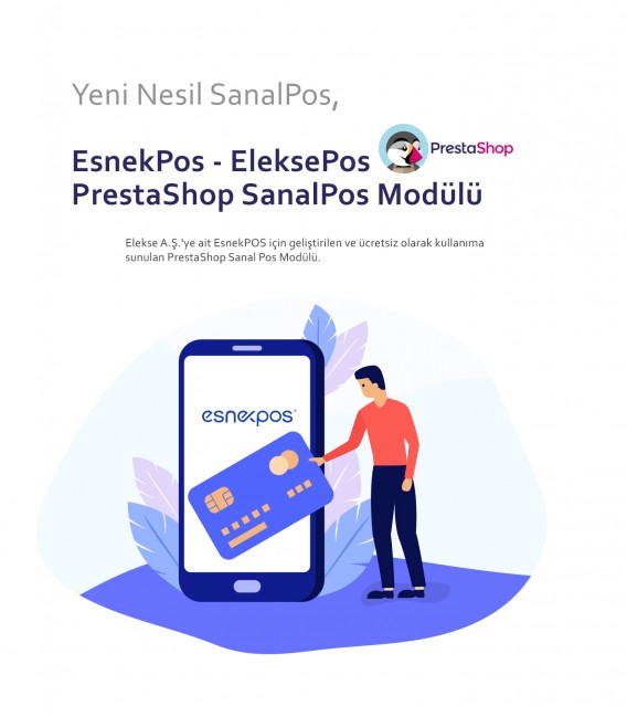 EsnekPos - Elekse POS PrestaShop Sanal Pos Modülü